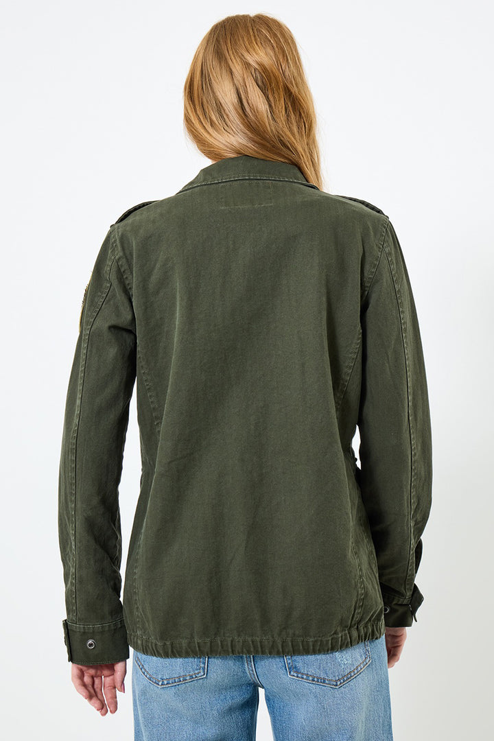 Joe Browns WJ742A Khaki Astrid Embellished Utility Jacket