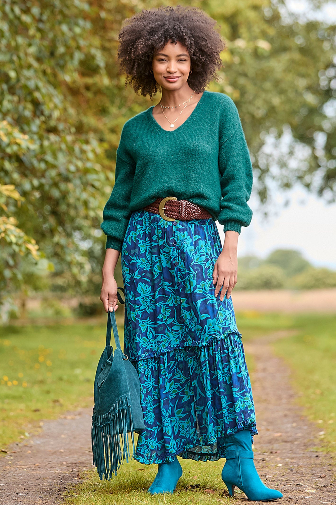 Teal green jumper deals