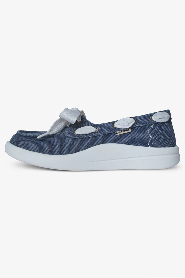 Kickback Funseeker Navy Canvas Lightweight Shoes