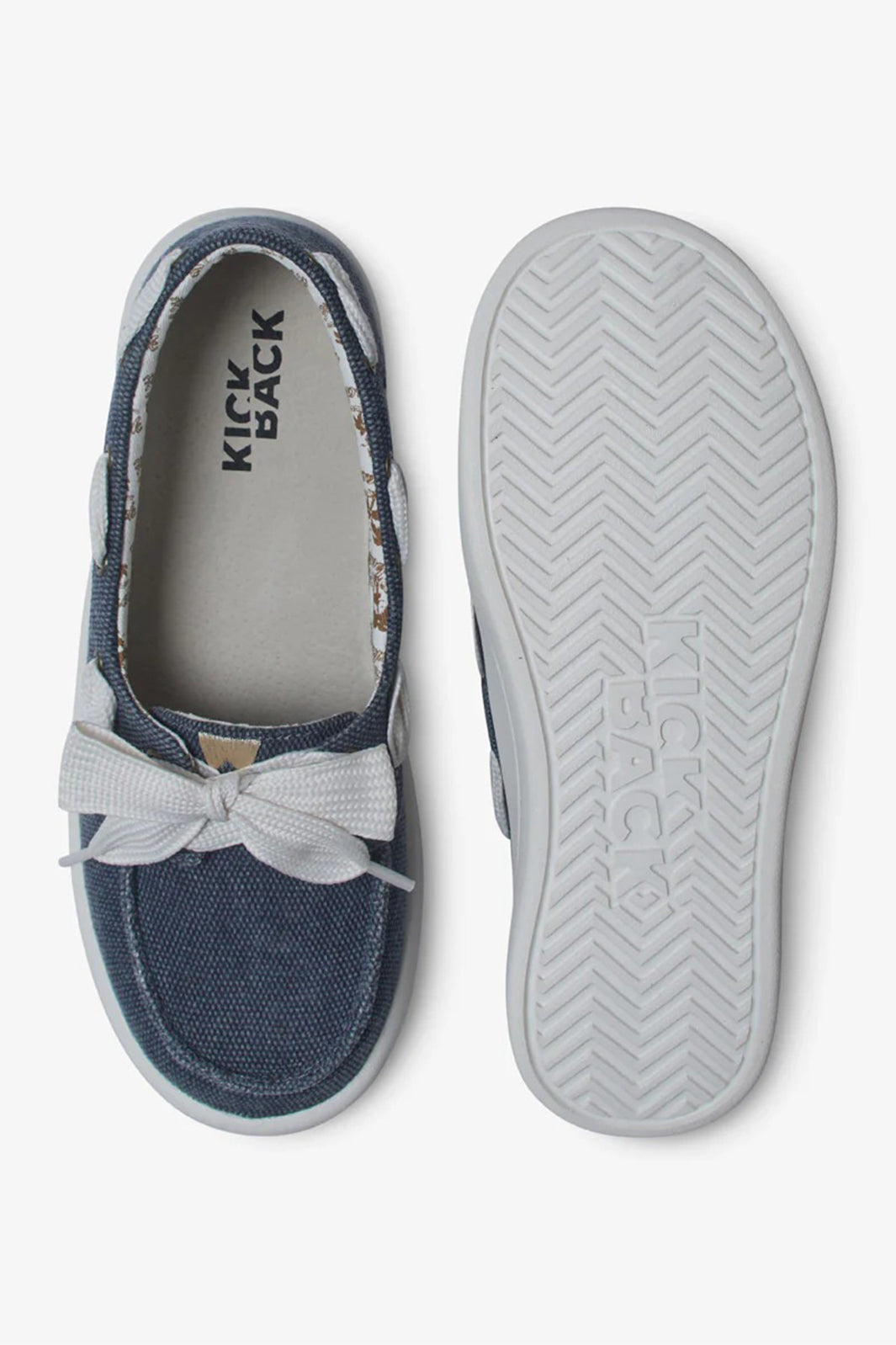 Kickback Funseeker Navy Canvas Lightweight Shoes