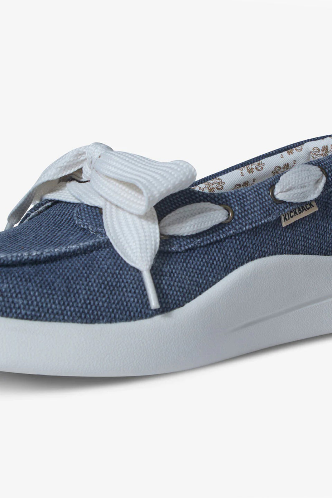 Kickback Funseeker Navy Canvas Lightweight Shoes