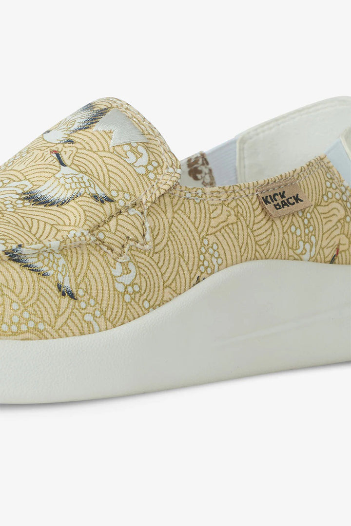 Kickback Rizzo Beige Oriental Lightweight Shoes