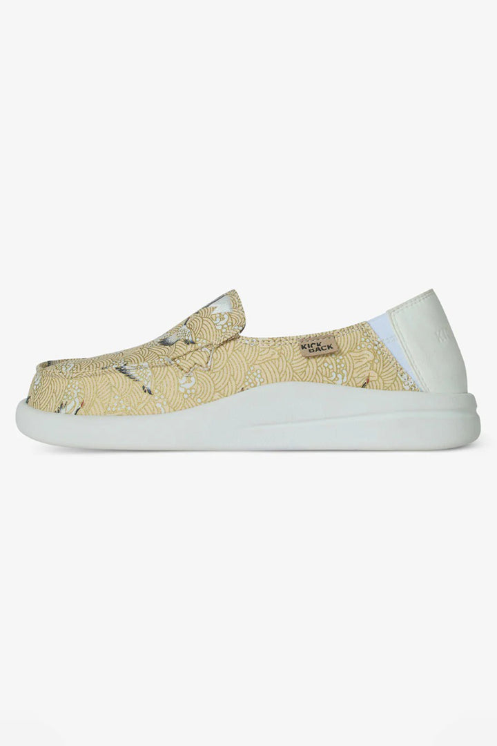 Kickback Rizzo Beige Oriental Lightweight Shoes
