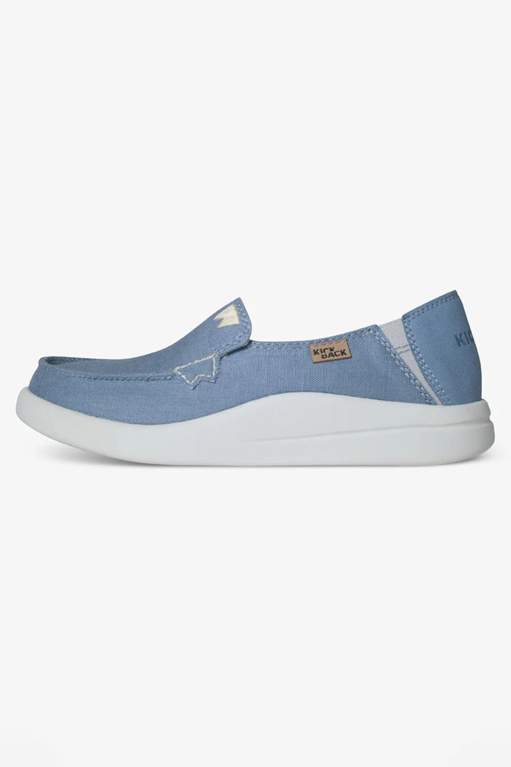 Kickback Rizzo Light Blue Linen Lightweight Shoes
