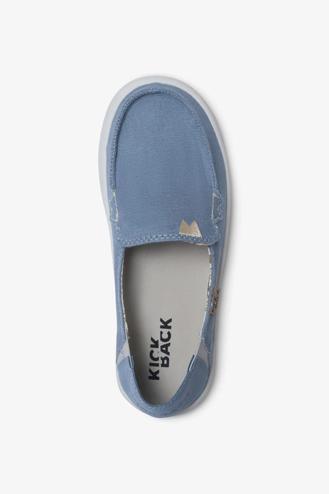 Kickback Rizzo Light Blue Linen Lightweight Shoes