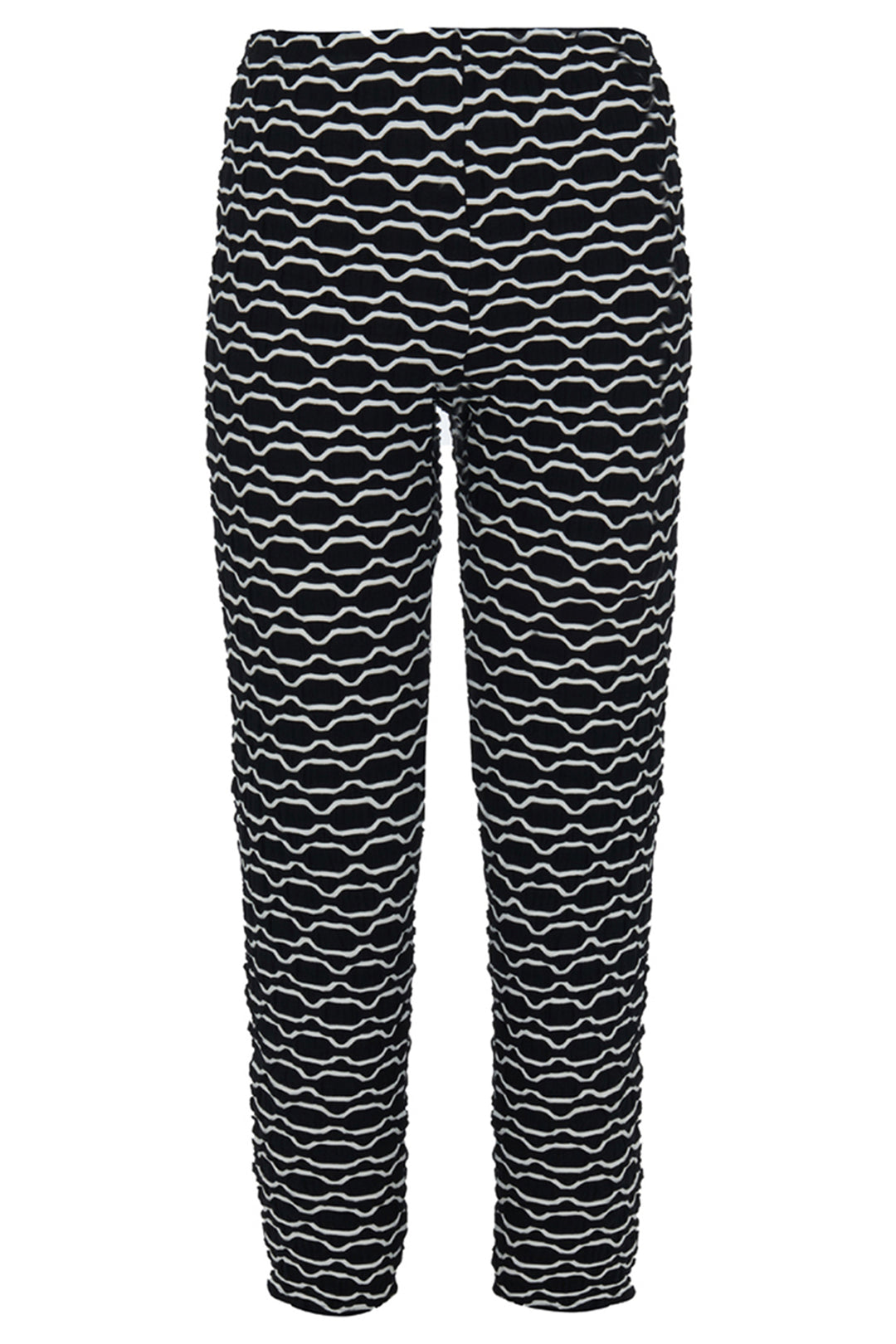 Kozan Legging Trousers Donna Reel Black Print TS-3945 - Experience Boutique