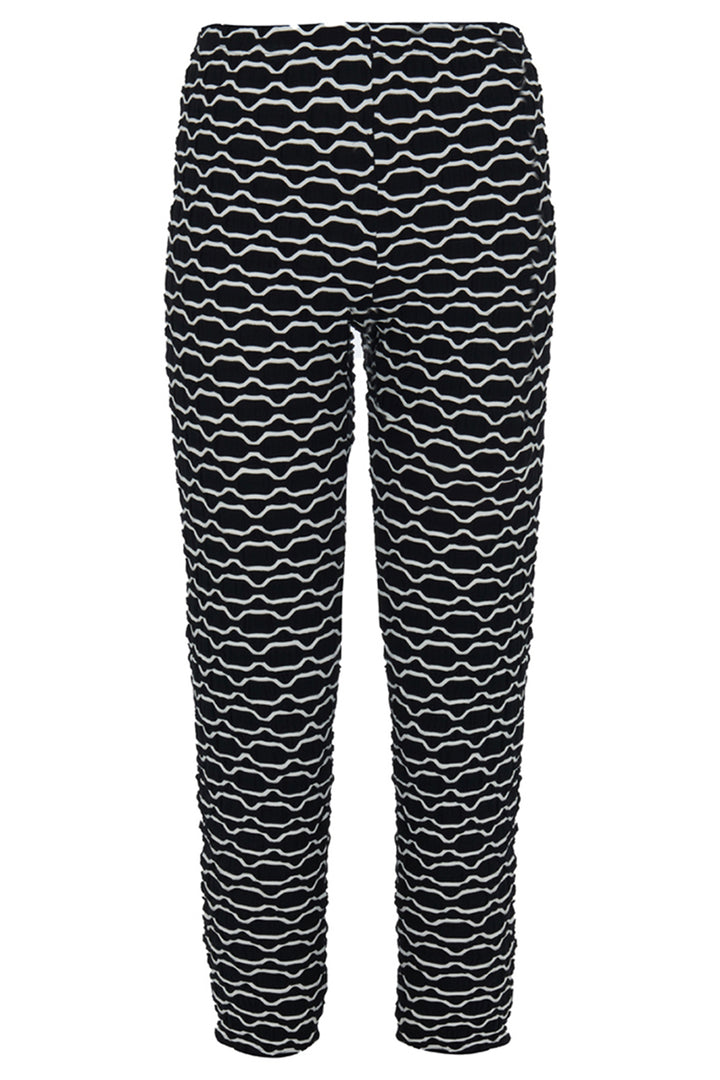 Kozan Legging Trousers Donna Reel Black Print TS-3945 - Experience Boutique