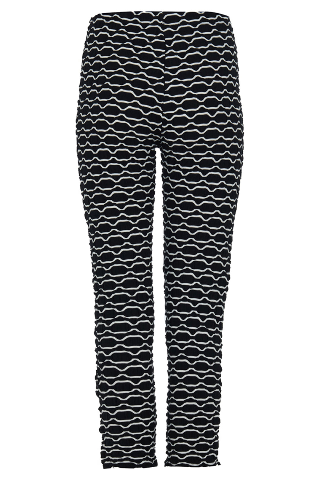 Kozan Legging Trousers Donna Reel Black Print TS-3945 - Experience Boutique