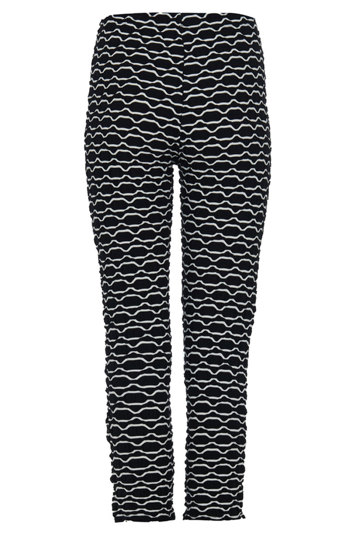 Kozan Legging Trousers Donna Reel Black Print TS-3945 - Experience Boutique