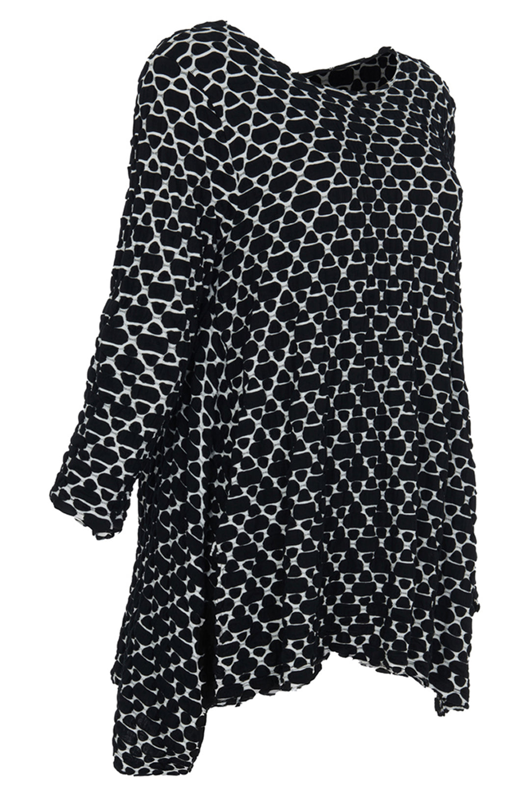Kozan Top Juliette Bead Black Print TS-4145