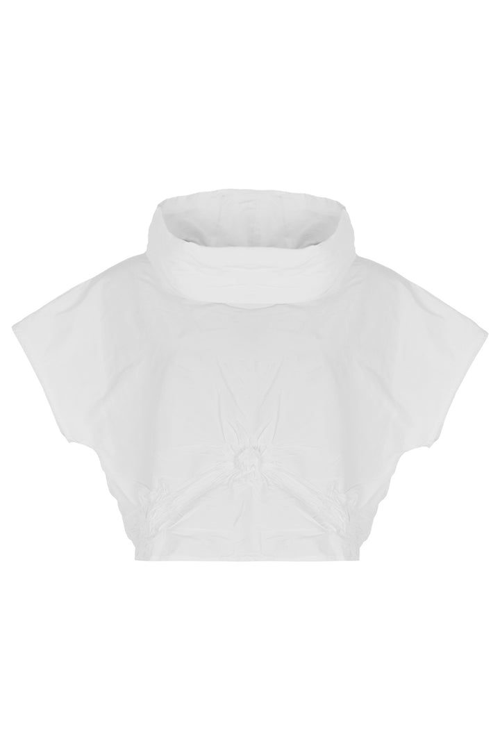 Kozan Top Roygen Branco White Crush Detail BL-4755 - Experience Boutique
