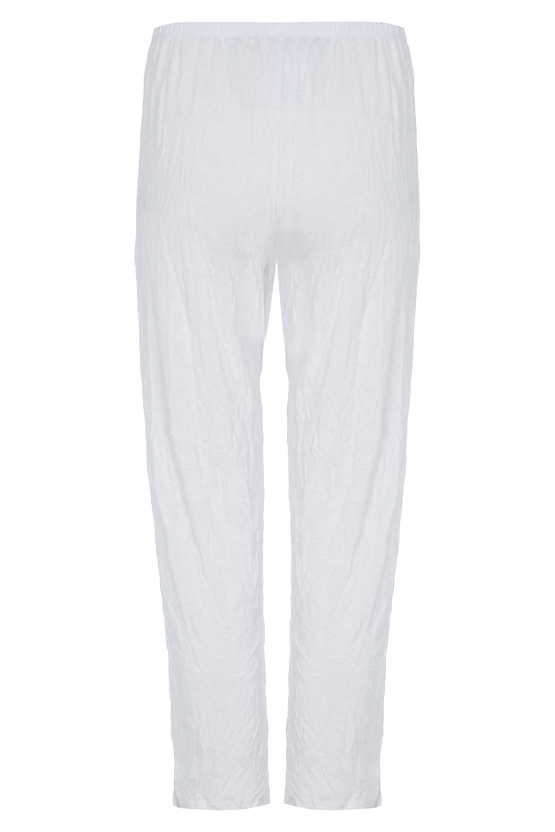 Kozan Trousers Carly White Crinkle CV-3126 - Experience Boutique