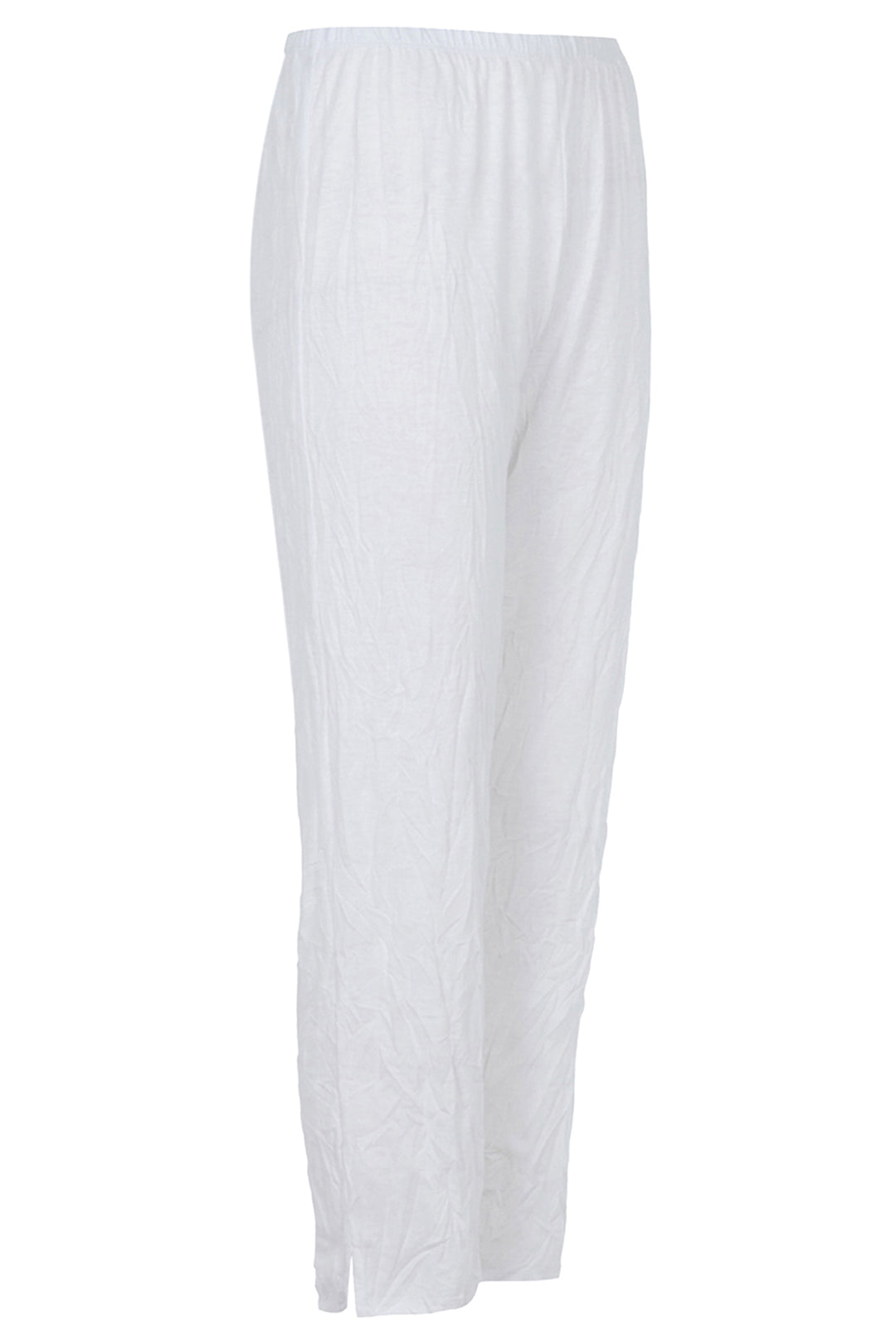 Kozan Trousers Carly White Crinkle CV-3126 - Experience Boutique
