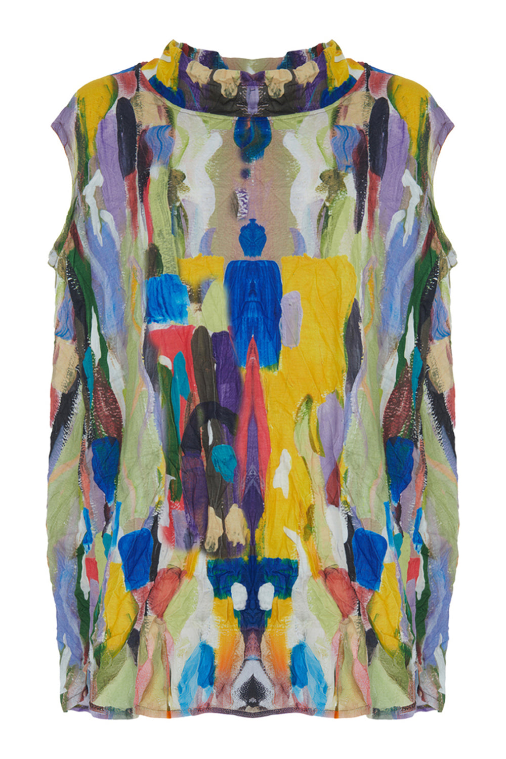 Kozan Tunic Top Harlow Bora Multicolour Print CV-4549 - Experience Boutique