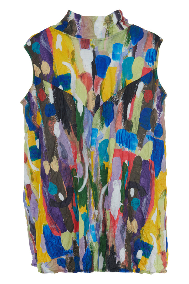 Kozan Tunic Top Harlow Bora Multicolour Print CV-4549 - Experience Boutique