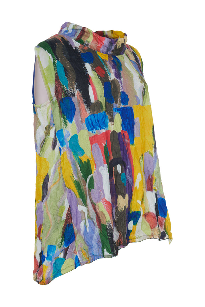 Kozan Tunic Top Harlow Bora Multicolour Print CV-4549 - Experience Boutique