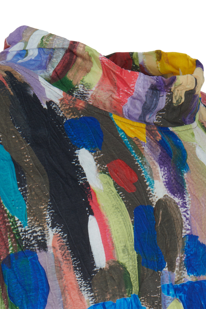 Kozan Tunic Top Harlow Bora Multicolour Print CV-4549 - Experience Boutique