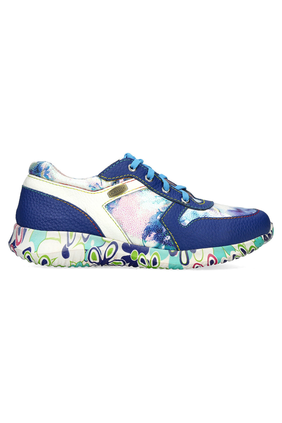 Laura Vita JOCTAO 30 Blue Print Trainers 000761009A8