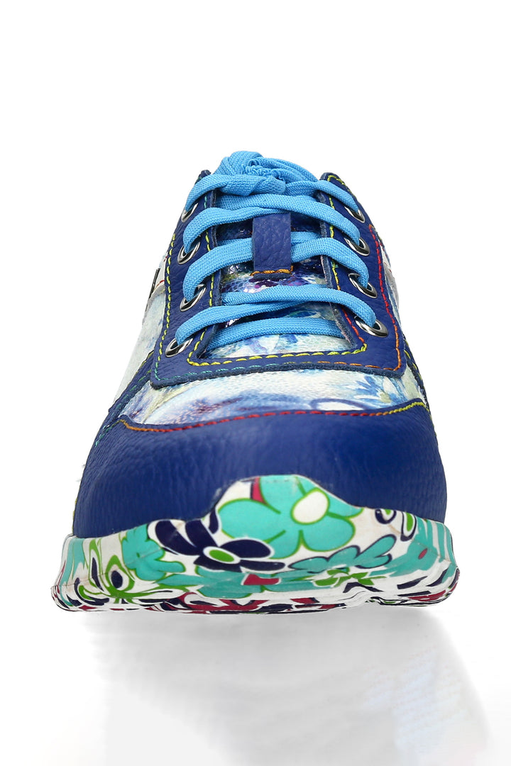 Laura Vita JOCTAO 30 Blue Print Trainers 000761009A8