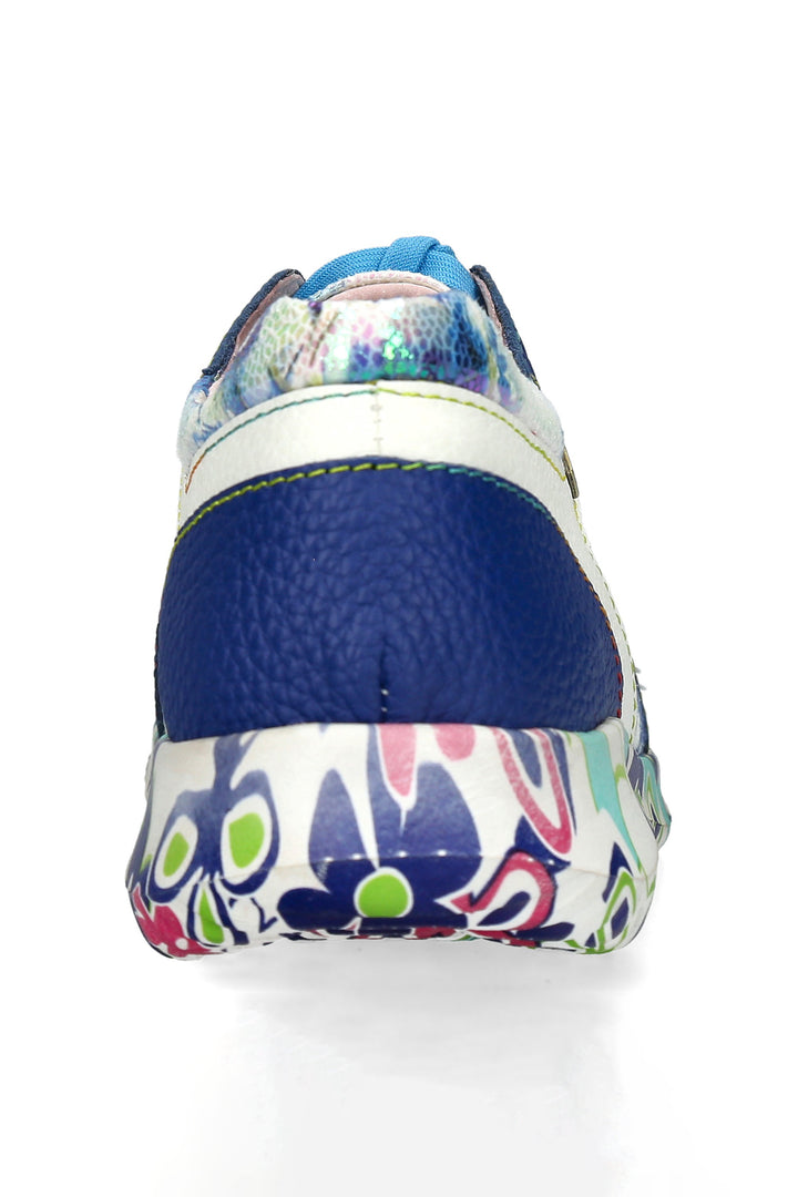 Laura Vita JOCTAO 30 Blue Print Trainers 000761009A8