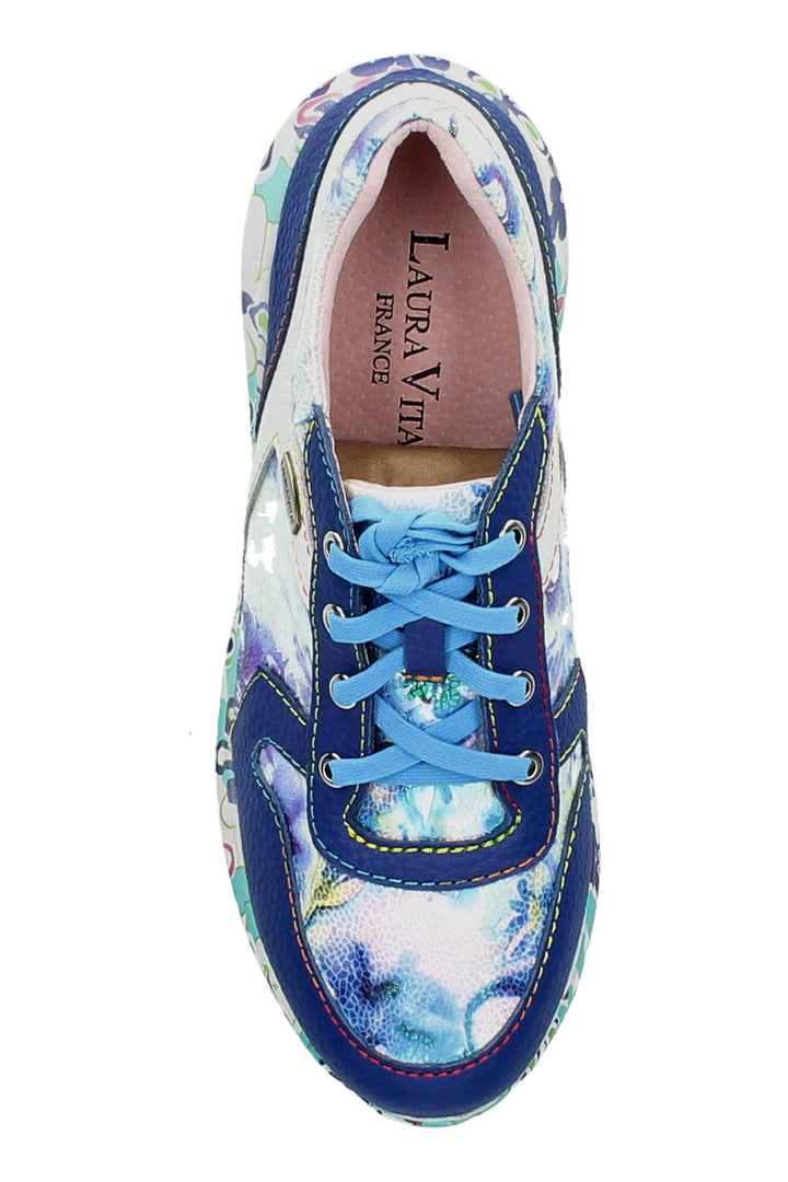 Laura Vita JOCTAO 30 Blue Print Trainers 000761009A8