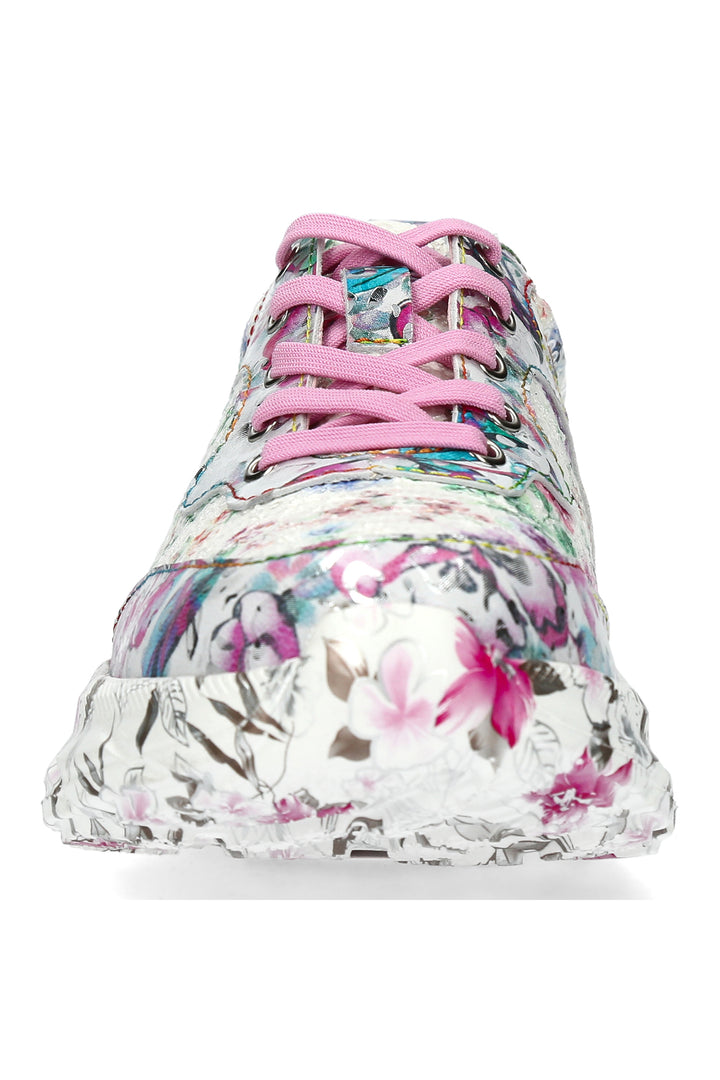 Laura Vita SOFIAO 07 Rose Pink Print Trainers 000782718A8