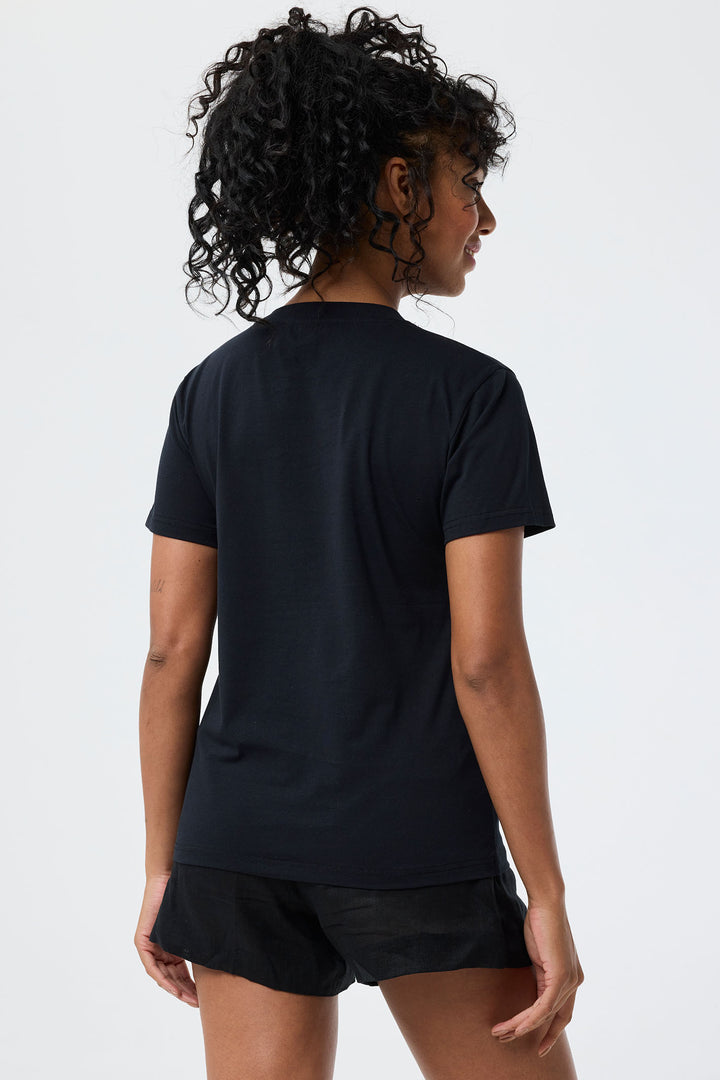 Leo & Ugo Black Love T-Shirt TEK888 - Experience Boutique