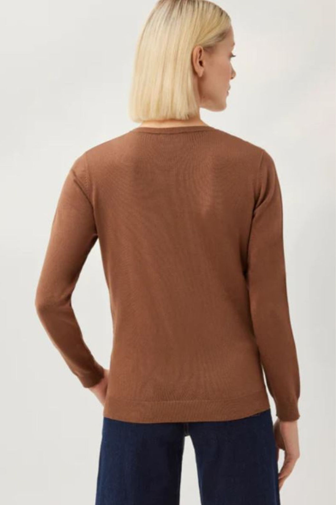 Leo & Ugo KH205 Brown Diamante Bunny Jumper