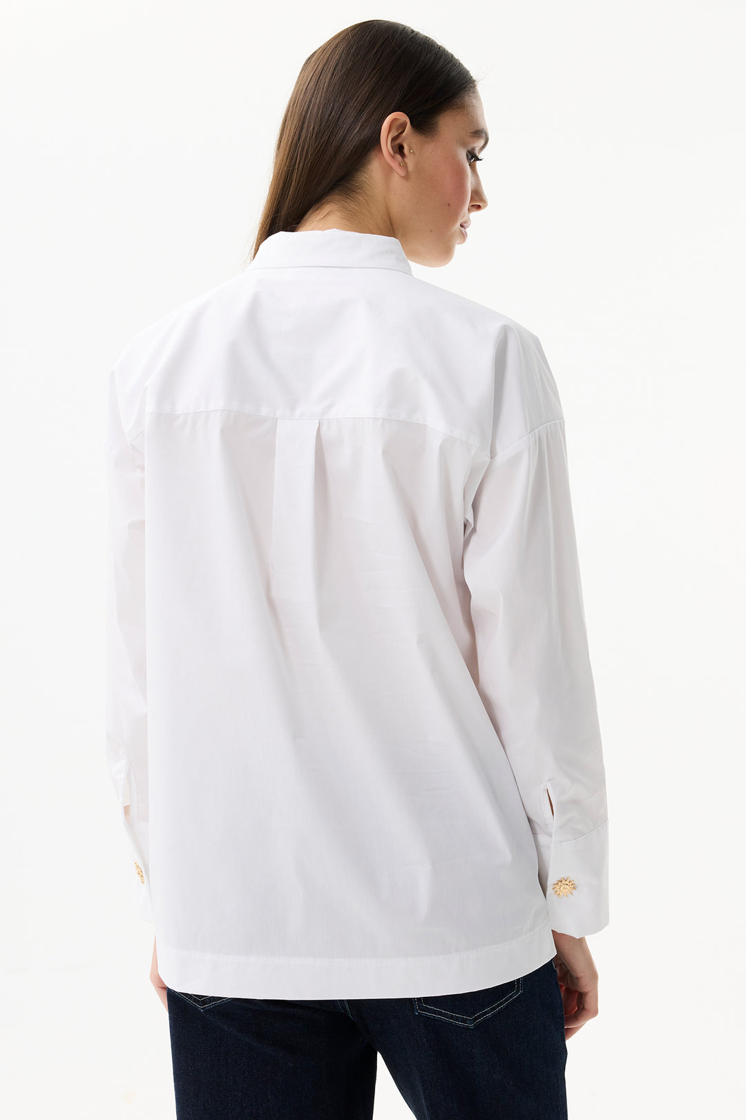 Leo & Ugo Shirt JW813 White Sun Button Shirt
