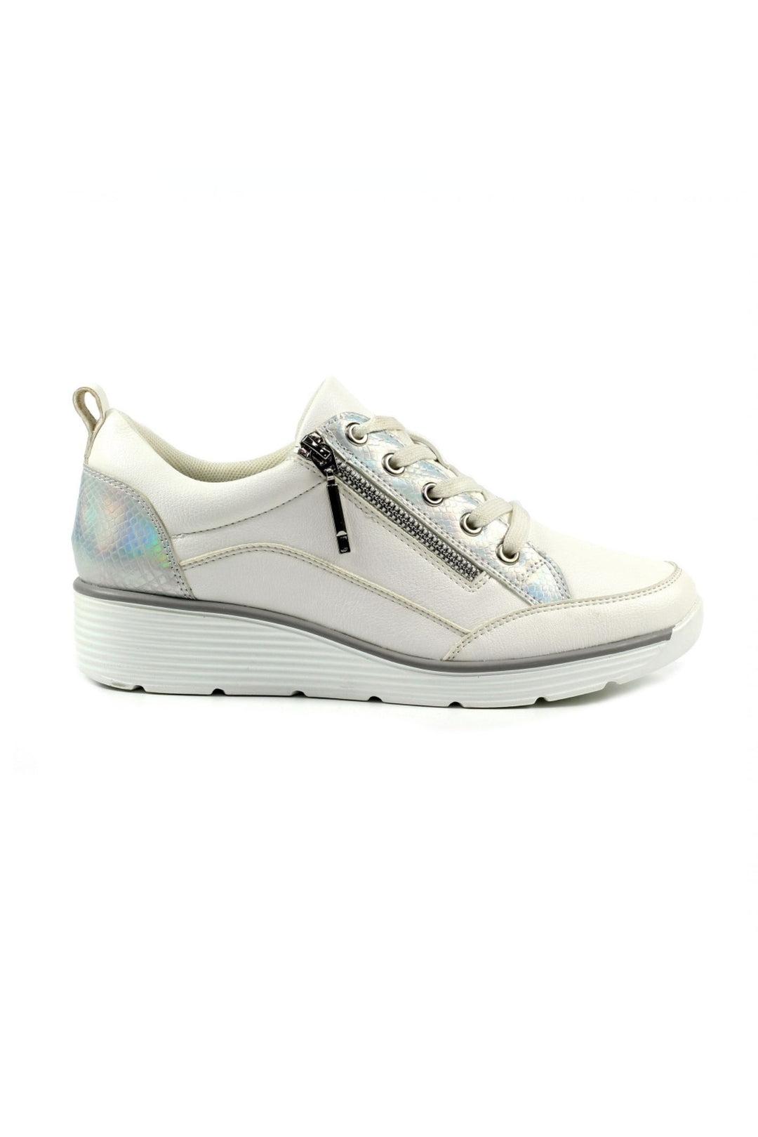 Lunar DLW004 White Kiley Trainers