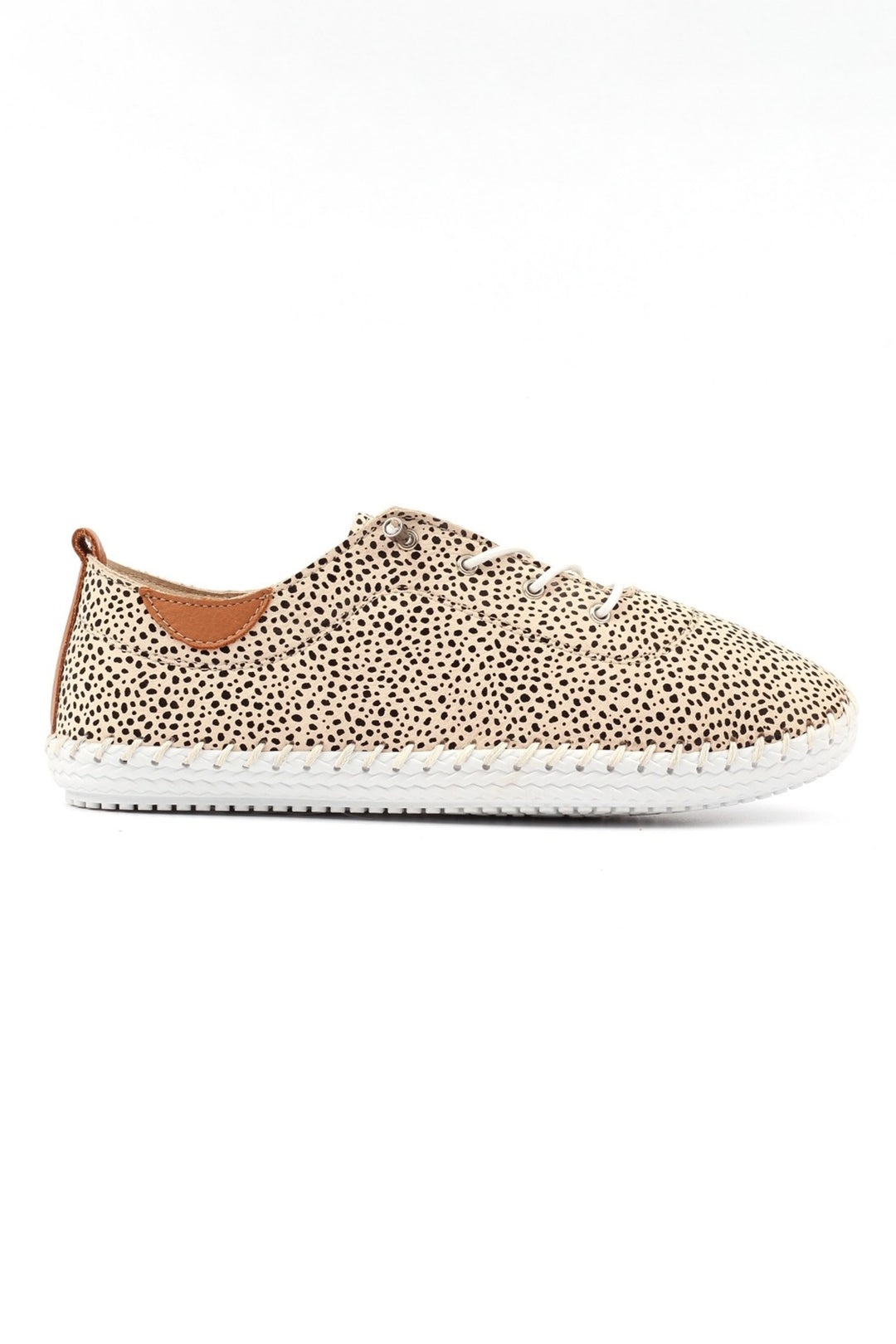 Lunar FLE030 Animal St Ives Leather Plimsolls