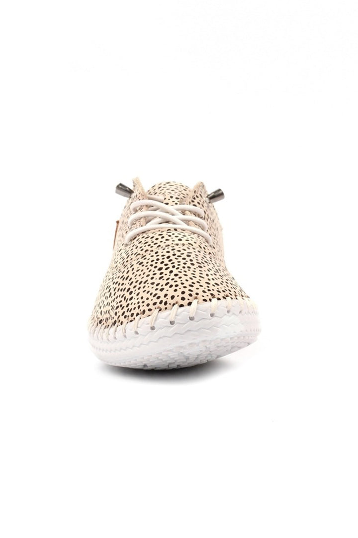 Lunar FLE030 Animal St Ives Leather Plimsolls