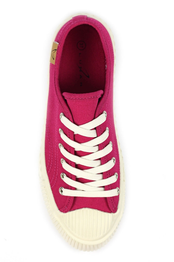 Lunar Jayne II Raspberry Bold Sole Trainer DLA003 - Experience Boutique
