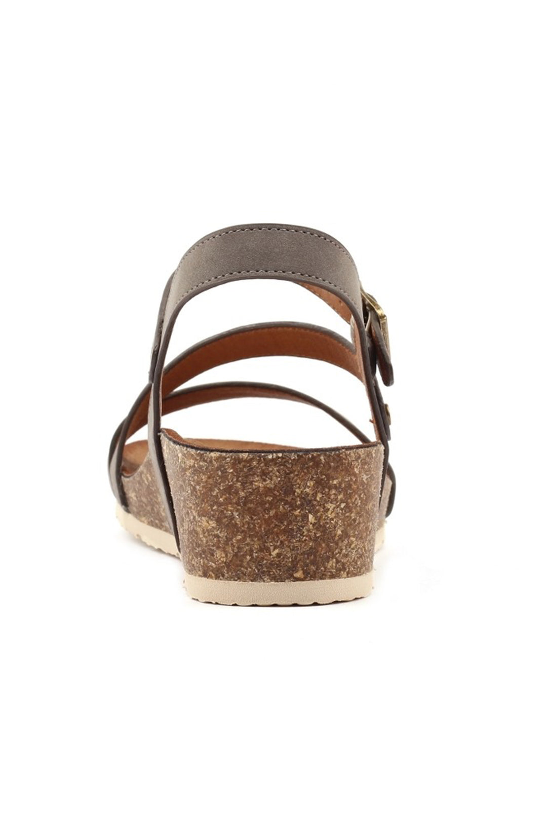 Lunar JLH358 Cluster Grey Faux Suede Sandals