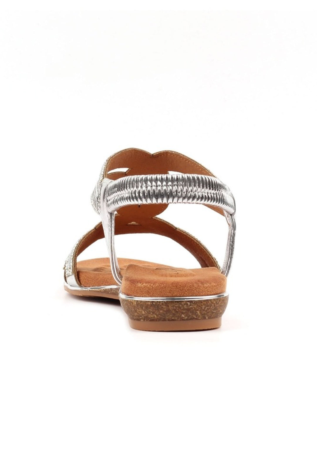 Lunar JLH603 Carrie Silver Jewel Sandals