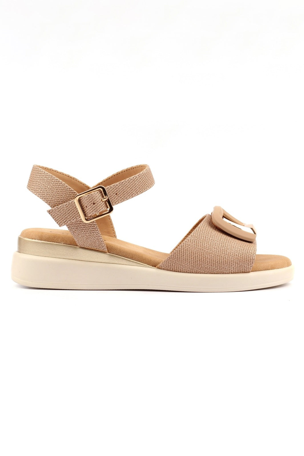 Lunar JLW005 Jessika Shimmering Nude Sandals