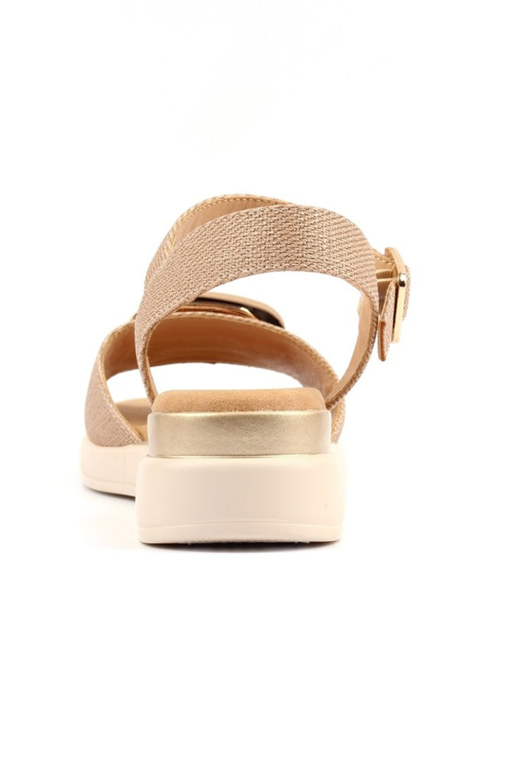 Lunar JLW005 Jessika Shimmering Nude Sandals