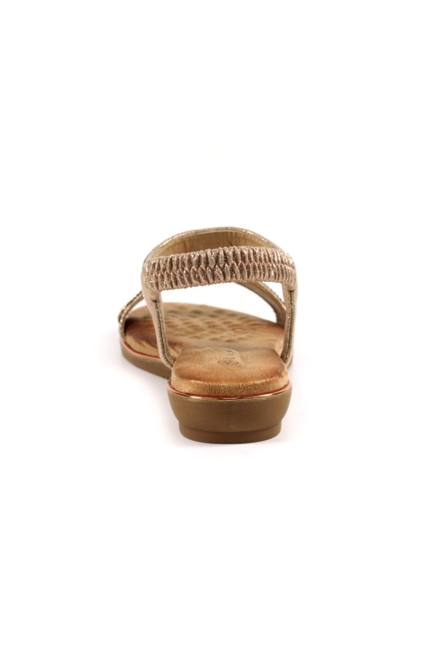 lunar rose gold sandals
