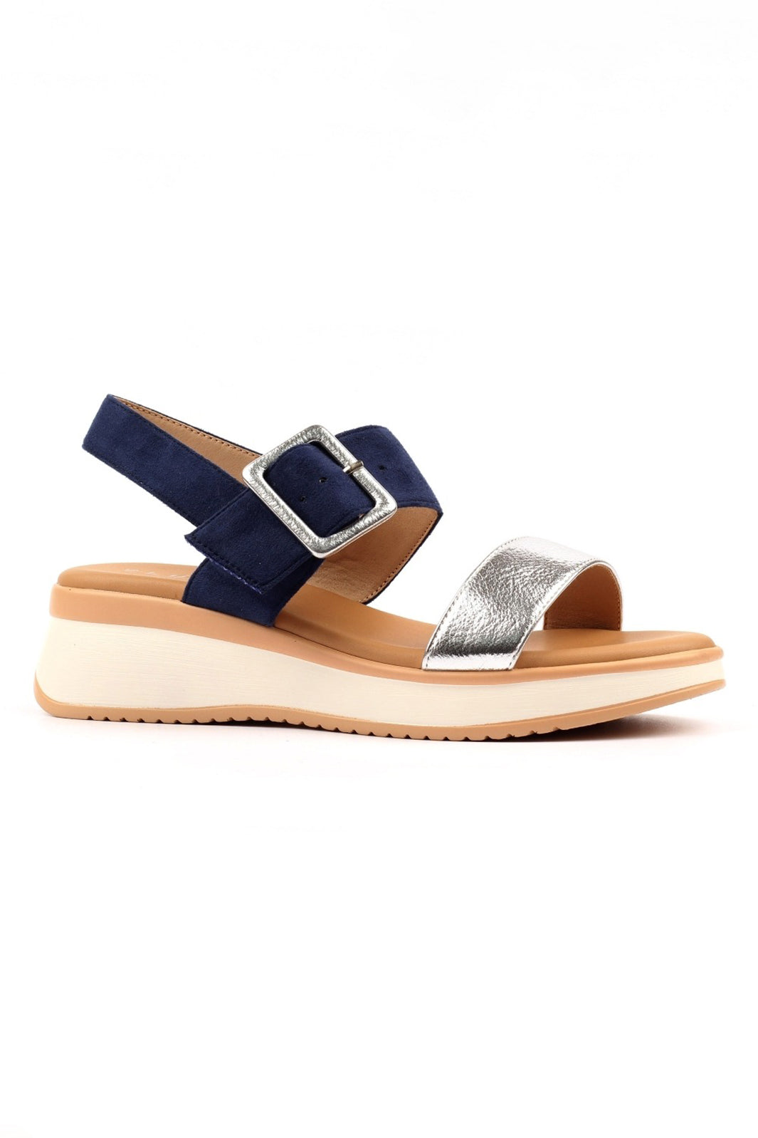 Lunar JLY250 Dion Navy Metallic Sandals