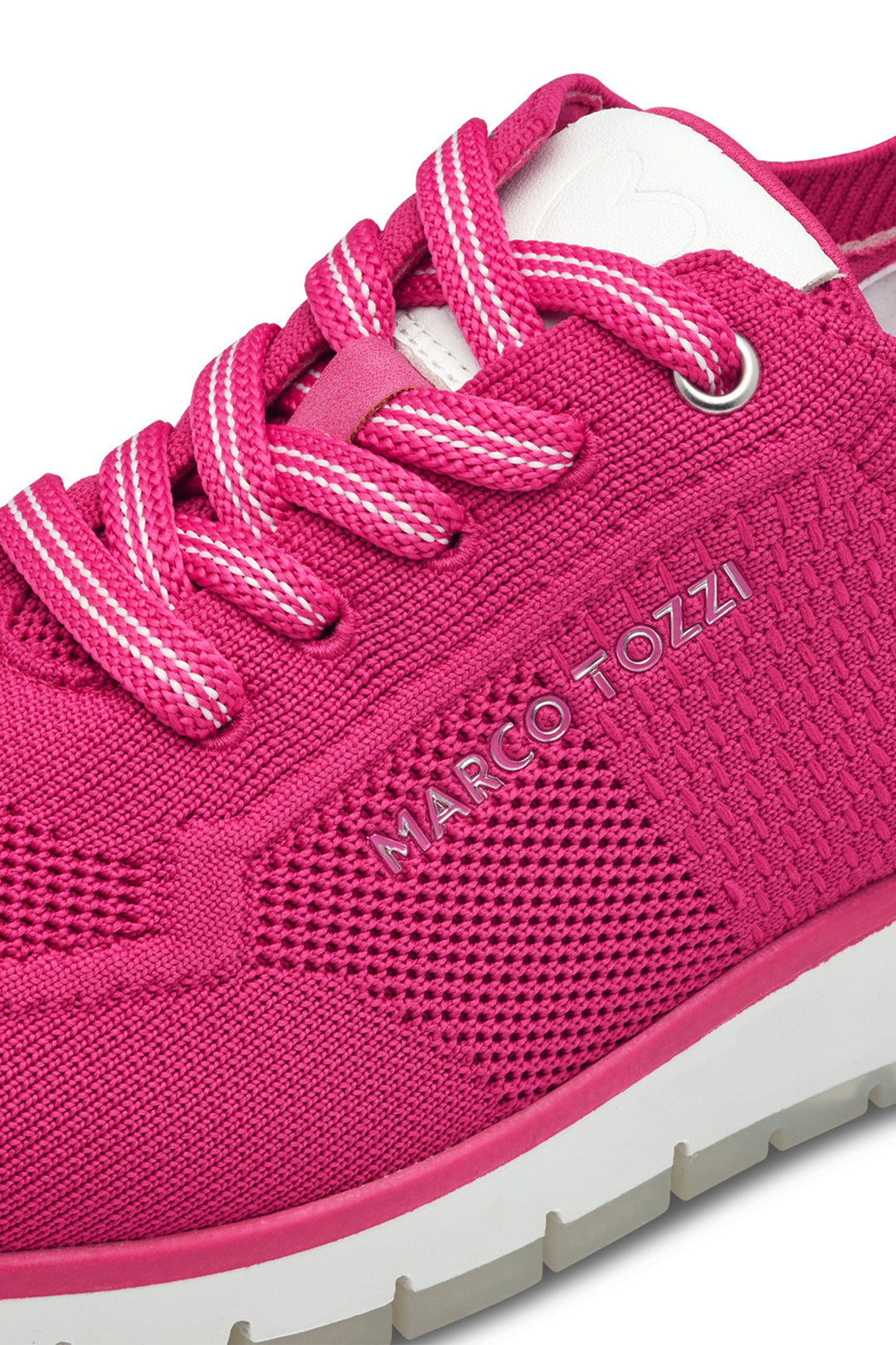Marco Tozzi Hot Pink Comb Vegan Trainer 23737 - Experience Boutique