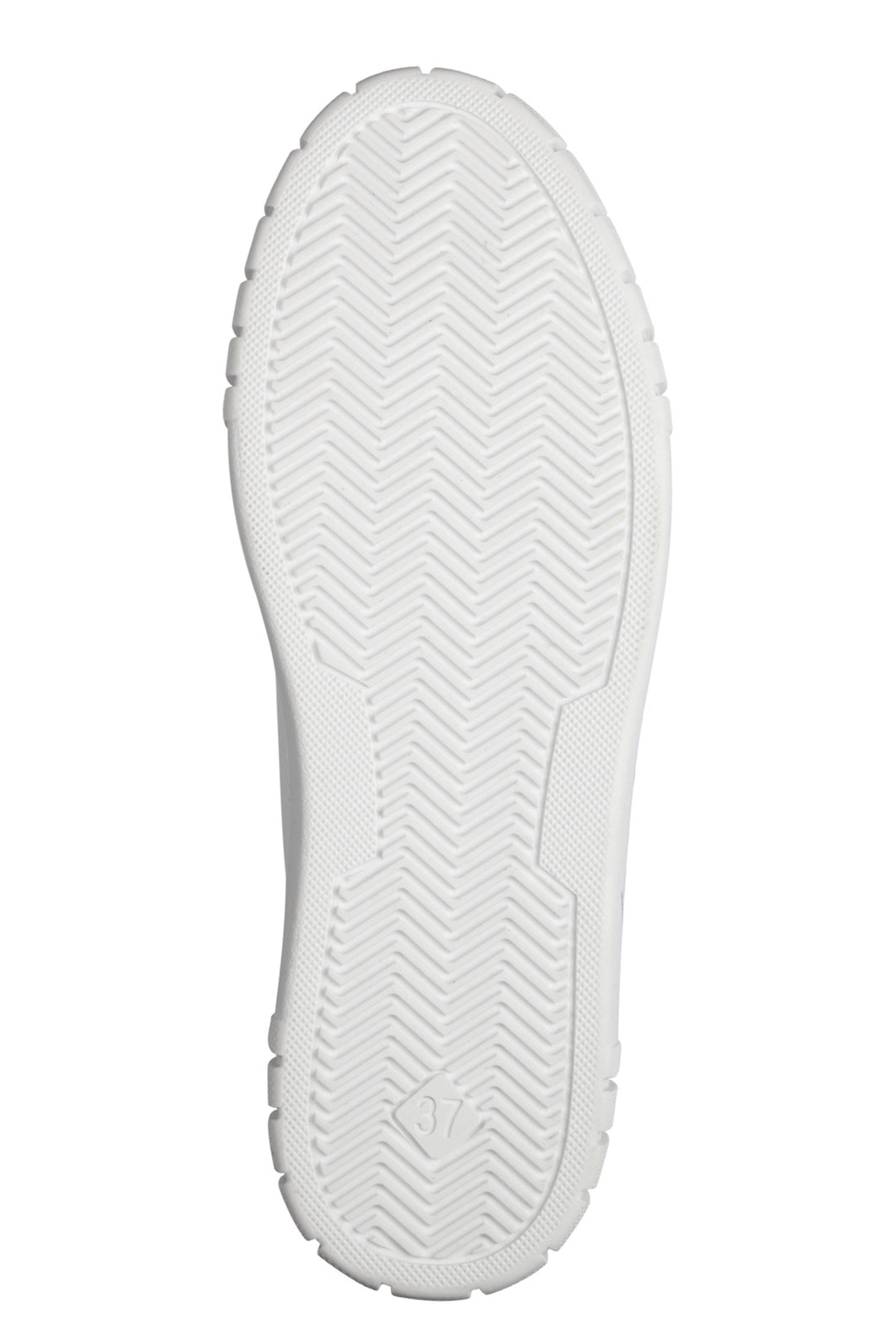 Marco Tozzi White & Berry Heart Vegan Trainer 23711 - Experience Boutique