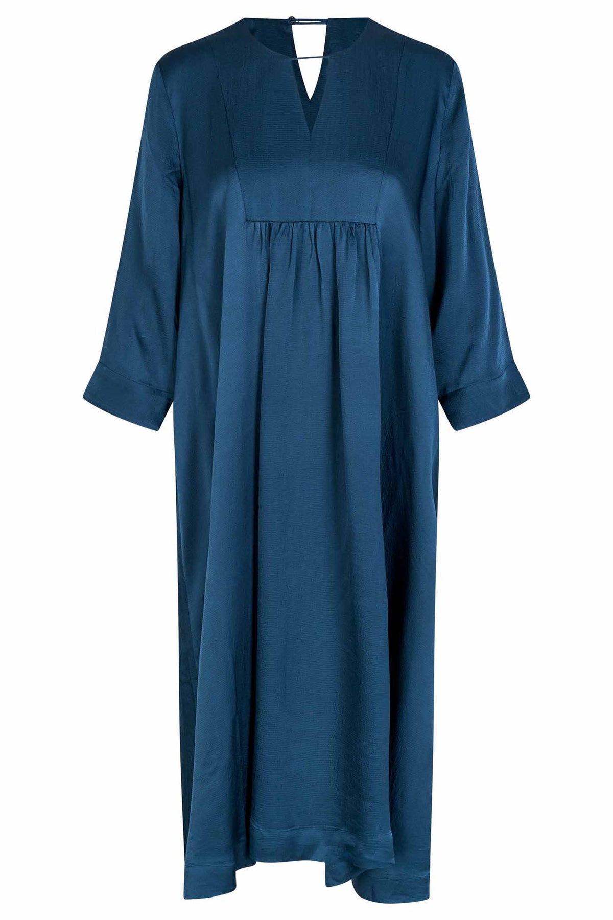 Masai Copenhagen MaNadyne Moonlit Ocean Blue Sateen Dress 1009565 Experience Boutique Masai Copenhagen MaNadyne Moonlit Ocean Blue Sateen Dress 1009565 Experience Boutique