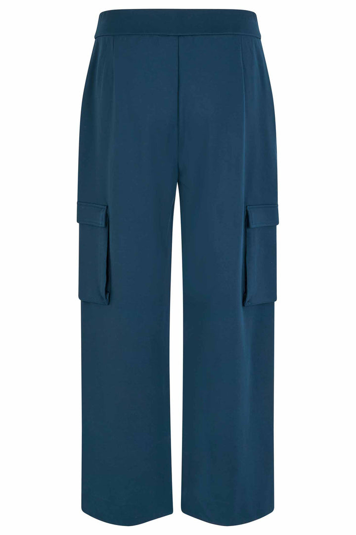 Masai MaPerpetua Moonlit Ocean Wide Leg Ponto Di Roma Trousers 1009733 - Experience Boutique