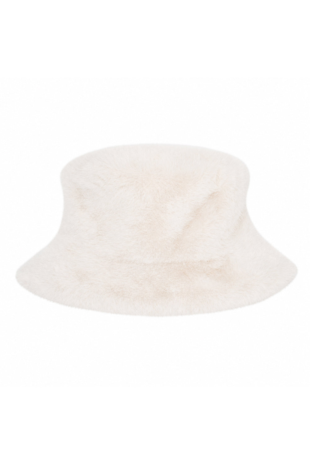 Micha Cream Faux Fur Bucket Hat 104-588 02, packshot