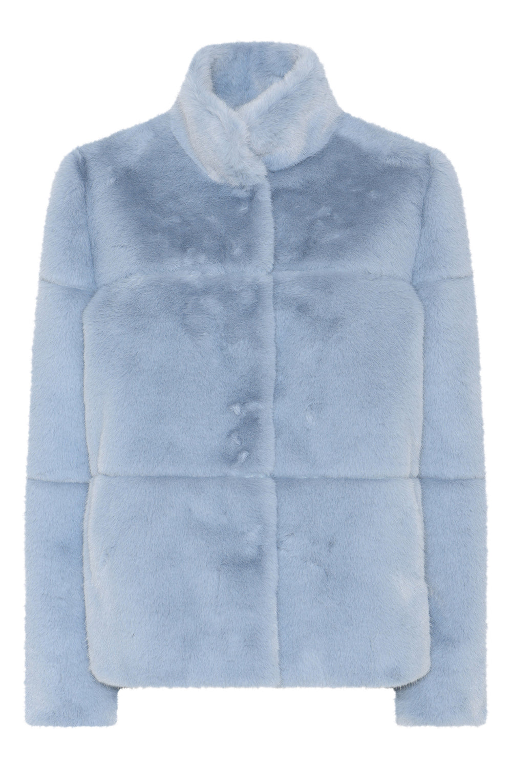 Micha Pale Blue Faux Fur Jacket 145-245 5415