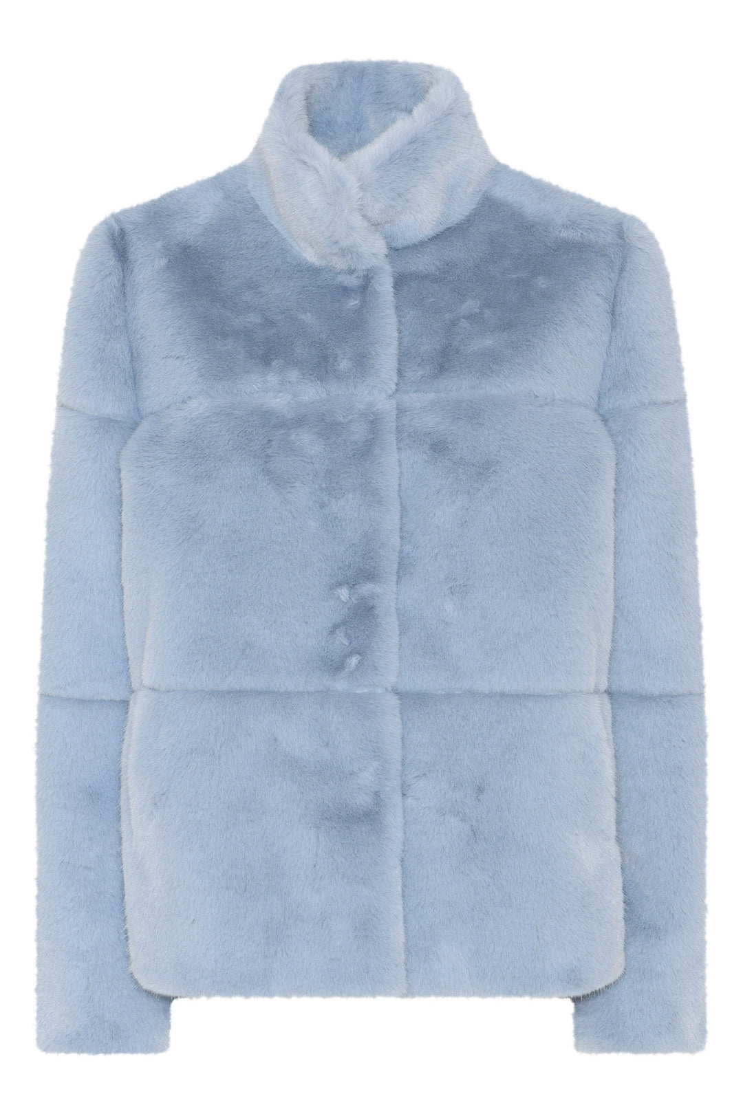 Micha Pale Blue Faux Fur Jacket 145-245 5415