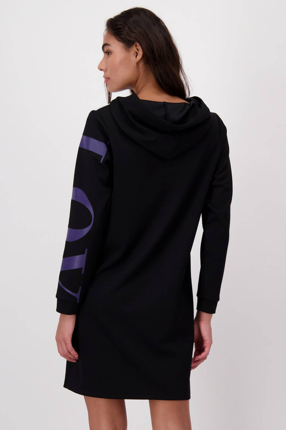 Monari 806988 Black Jumper Dress - Experience Boutique