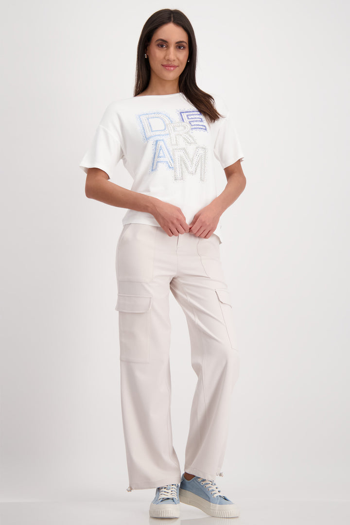 Monari Off White Dream T-Shirt 409428 - Experience Boutique