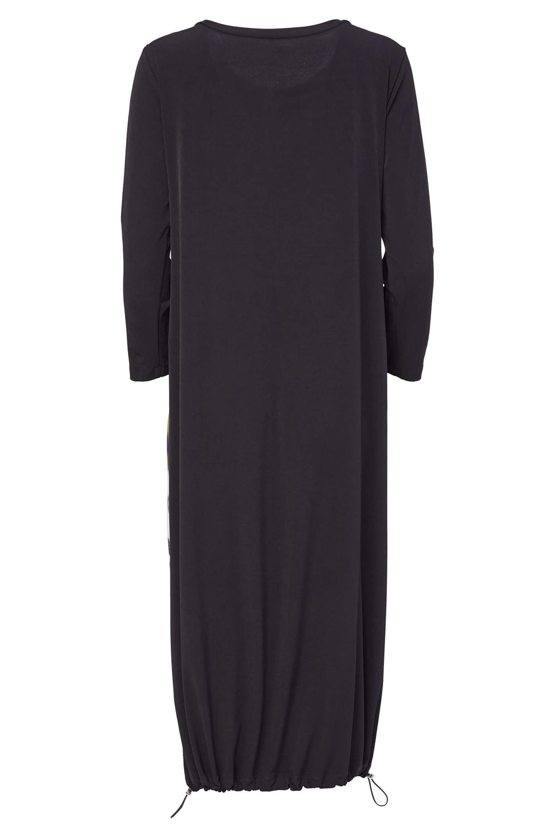 Naya NAW23 163 Black & Green Abstract Animal Print Dress - Experience Boutique