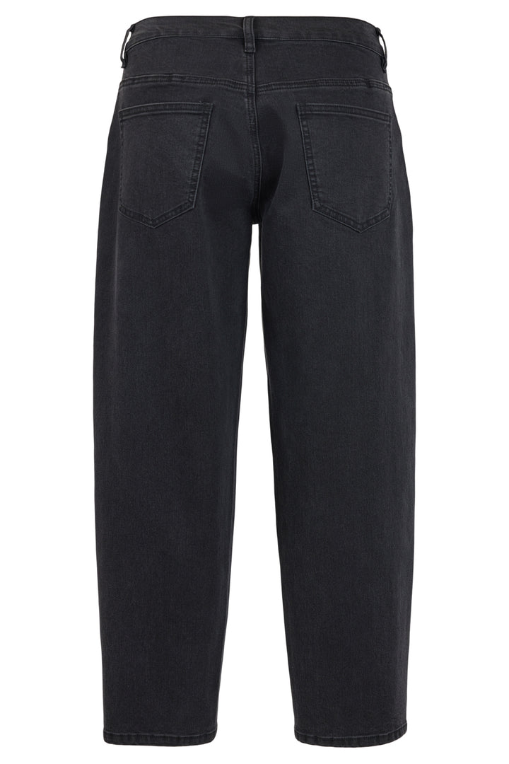 Black jeans on a white background
